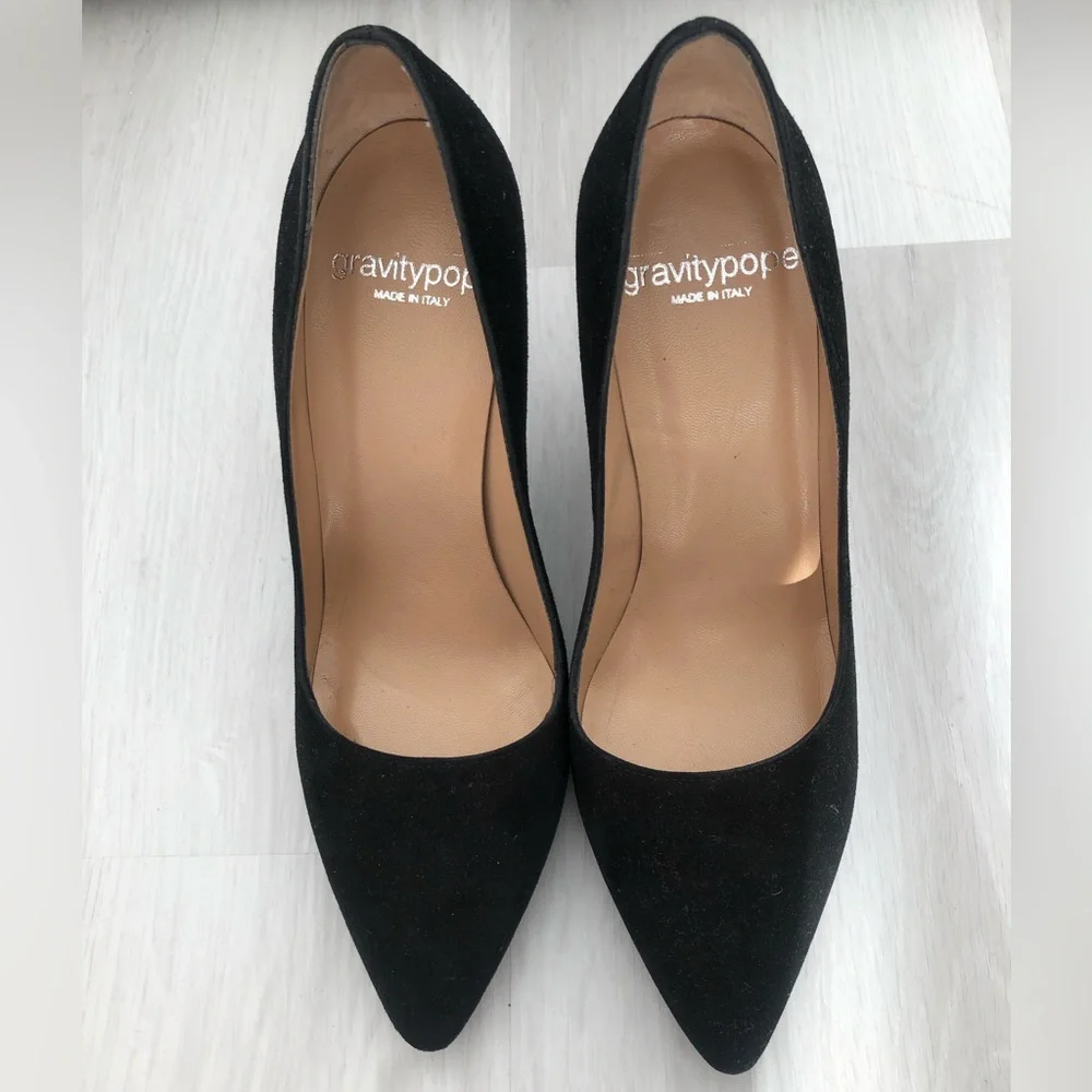 New Gravitypope Black Heels - Picture 3 of 7
